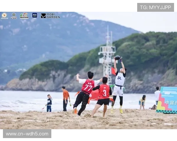 舟山沙滩腰旗橄榄球赛结束，年轻群体成参与主力